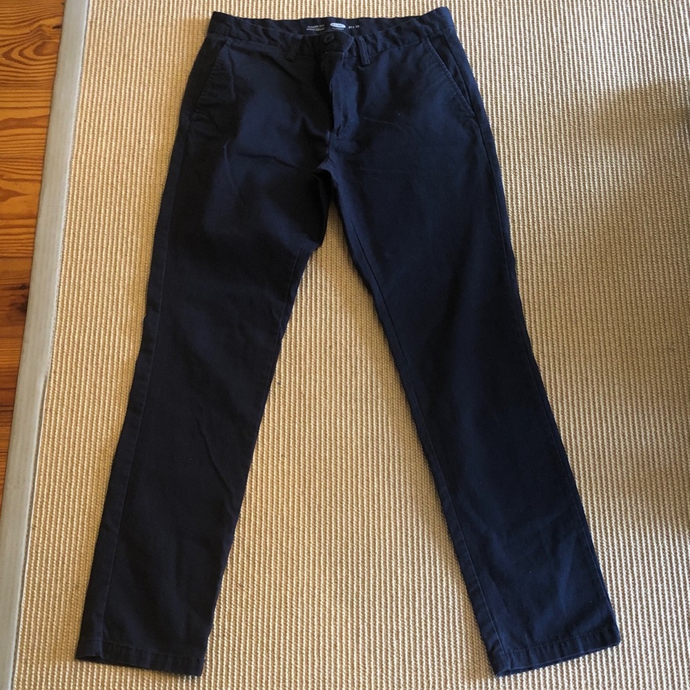 Old Navy Men's Navy Chino Pants Preowned Size 31-32